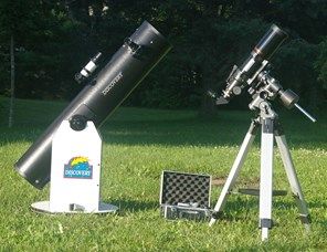 Two of my telescopes