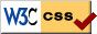 W3C CSS compliance badge